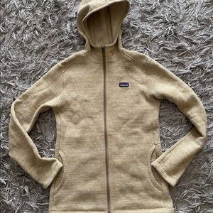 GIRLS PATAGONIA BETTER SWEATER HOODIE JACKET